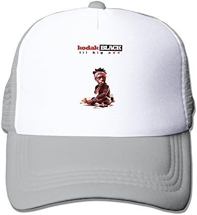 Moda Kodak Black3 Yetişkin Naylon Ayarlanabilir Örgü Şapka Beyzbol Kapaklar Kırmızı Bir Boyut En Uyar