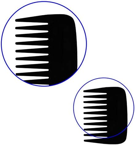 N / A Yeni 1 ADET Cep Plastik Tarak Süper Geniş Diş Taraklar Hiçbir Statik Sakal Tarağı Küçük Saç Fırçası Saç Şekillendirici