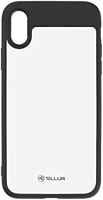 Tellur Kapak Hibrid Mat Tampon için iPhone X, Siyah