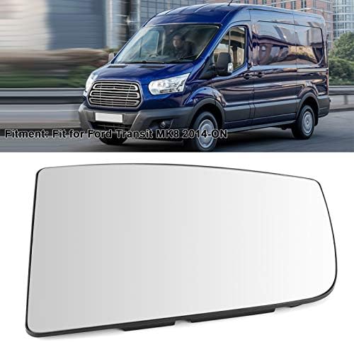 Akozon Ayna Cam, 1823985 Sol Yan Kanat Ayna Cam Dikiz Aynası Cam Değiştirme Transit MK8 2014-ON için Fit