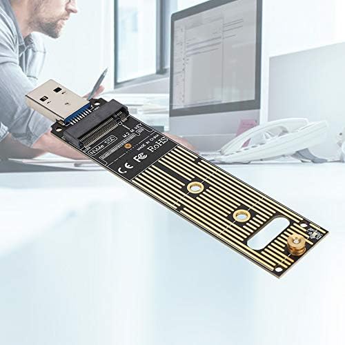 Jacksing Adaptör Kartı, PCI-E (Anahtar M) Kanalının M. 2 Arabiriminin NVME ssd'si için Doğru Yükseltici Kart Mobil USB3. 0 ROM