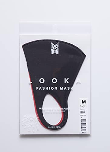 LOOKA TinyTAN esinlenerek BTS Koruyucu Moda Yüz Maskesi MİKROFON Damla Logo Moda Maskesi