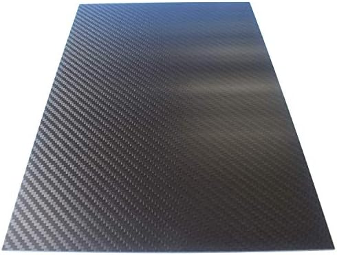 XMRISE Karbon Fiber Levhalar Kurulu Plaka 3 K Paneli Sert Kesilebilir Spor Ekipmanları Dekorasyon RC Dimi Örgü Mat 400mm x 500mm,