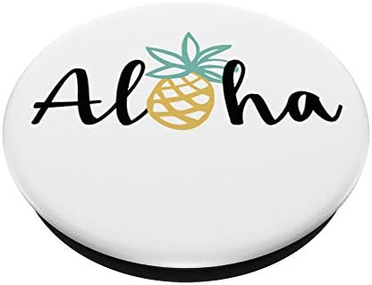 Aloha Ananas Hawaii Hawaii PopSockets PopGrip: Telefonlar ve Tabletler için Değiştirilebilir Kavrama
