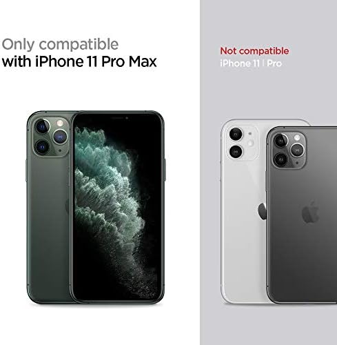 Spıgen Sert Zırh iPhone 11 Pro Max Kılıfı için Tasarlandı (2019) - XP Siyah