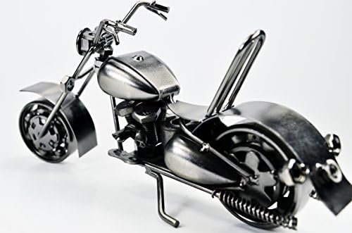 Nefis Harley Davidson Metal Heykel Klasik El Yapımı Motosiklet Benzersiz Metal Sanat Dekor Modeli EHO28C