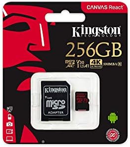 Profesyonel microSDXC 256GB, SanFlash ve Kingston tarafından Özel olarak Doğrulanmış Qiku Q5 PlusCard için çalışır. (80 MB /