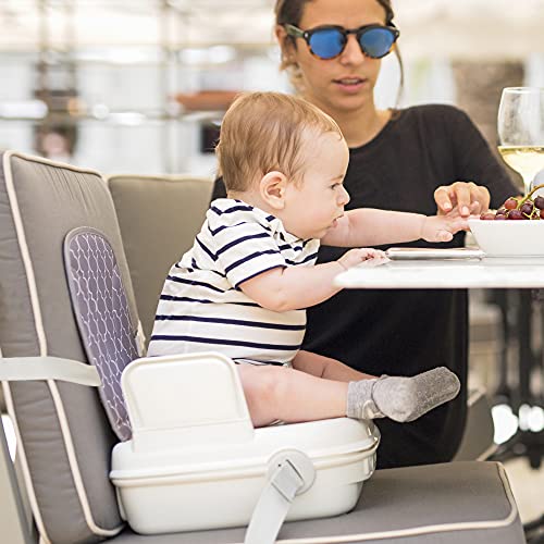 Benbat tarafından Yemek Masası için Yeni Bebek Yükseltici Koltuk. Taşınabilir, Yıkanabilir Bebek Besleme Mama Sandalyesi. Kolay