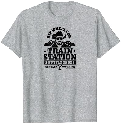 Yellowstone RIP Wheelers Tren İstasyonu Tişörtü