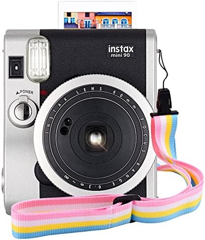 Wolven Clear Kamera Kılıfı Fujifilm Instax Mini 90 Anında Kamera ile Uyumlu-Mini 90 Şeffaf
