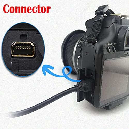 Cdcjkuaı 3ft USB Veri Kablosu kablosu FujiFilm Kamera Finepix F47 F50 F60 fd F70 F75 EXR için