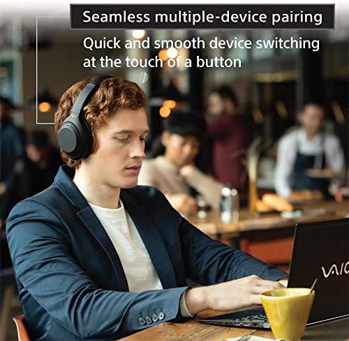 Sony WH-1000XM4 Kablosuz Endüstri Lideri Gürültü Önleyici Tepegöz Telefon Görüşmesi ve Alexa Ses Kontrolü için Mikrofonlu Kulaklıklar,
