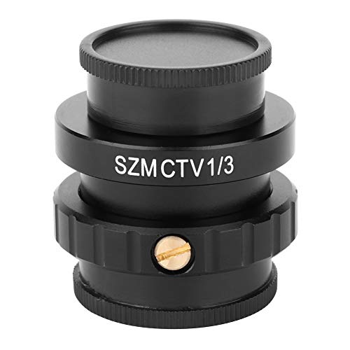 1/3 C-Mount Lens Adaptörü, SZMCTV CCTV/Cine Lens Dönüştürücü için Trinoküler Stereo Mikroskop Video Kamera Aksesuarları