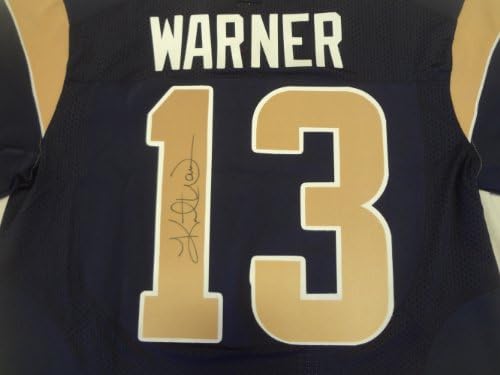 Kurt Warner İmzalı Özel Forma W / Bizim için Kurt İmzalama Kanıtı Resmi, Super Bowl MVP, PSA / DNA Kimliği Doğrulandı