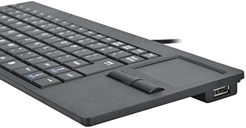 Lıhuoxıu Bilgisayar Klavyeleri MC-818 82 Tuşları Dokunmatik-pad Ultra-İnce Kablolu Bilgisayar Klavye Bilgisayar Yedek parça