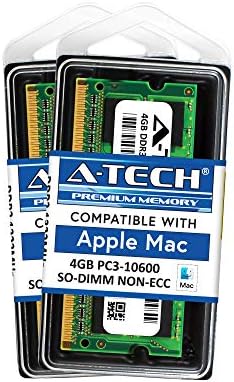 A-Tech için Apple 8 GB Kiti 2X4 GB PC3-10600 1333 MHz Mac Mini iMac Orta 2011 Orta 2010 Geç 2011 MC508LL/Bir A1311 MC509LL /