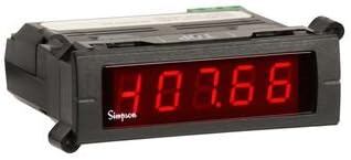 SİMPSON M24522350-Voltmetre, Mini-Max M245 Serisi, AC Voltaj, 0 V ila 600 V, 4,5 Basamak, 9 ila 32 Vdc, Arka ışık
