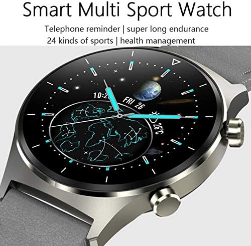 LTLJX akıllı spor saat IP68 Su Geçirmez Tam Dokunmatik Ekran 1.28 Smartwatch spor ızci ile Kalp Hızı Uyku Monitör Erkekler ve