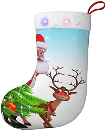 Gubndın Noel Baba Noel Ağacı Led Noel Çorap Gece lambası Süs Örme Dekorasyon hediye keseleri Çocuklar için Parti Aksesuar Kutlamaları