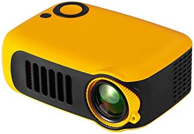 youyu6-2o521 Projektör A2000 Mini Taşınabilir Cep Telefonu Projektörü Akıllı Mini Projektör HD 1080P Ev Çocukları (Boyut: Sarı