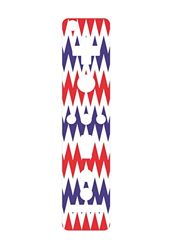 Patriot Chevron Tasarım Kırmızı Beyaz & Mavi Vinil Decal Sticker Cilt debbie'nin Tasarımlar tarafından Wiimote Wii Controller