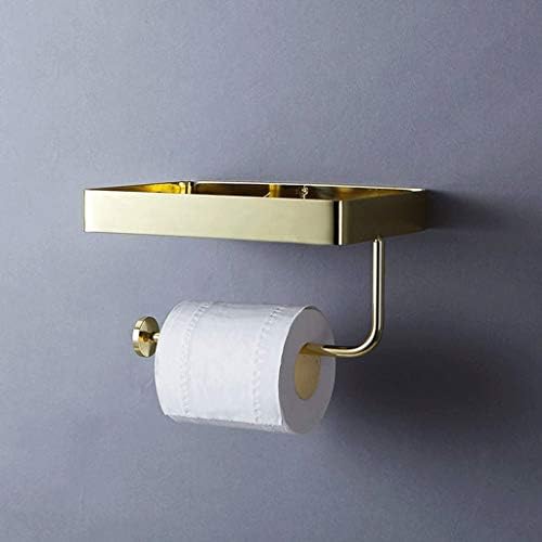 JYDQM Tuvalet Kağıdı Tutucusu-Raflı Tuvalet Kağıdı Tutucusu, Cep Telefonu Depolama Raflı Tuvalet Kağıdı Tutucusu