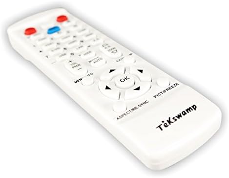Acer D413D için TeKswamp Video Projektör Uzaktan Kumandası (Beyaz)