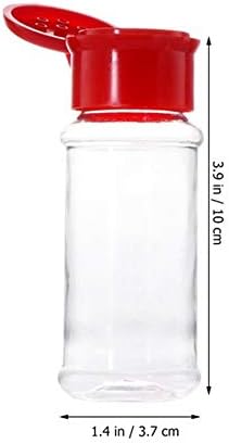 Xınzı Çevre Dostu Biber Kavanoz, Plastik çeşni şişesi, çeşni Organizasyon Barbekü Tuz Dağıtıcı Şişe Mutfak Depolama Mutfak Aksesuarları