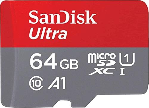 Ultra 64GB microSDXC, SanFlash ve SanDisk tarafından Doğrulanan BLU Energy M Plus için Çalışır (A1/C10/U1/8k/120MBs)