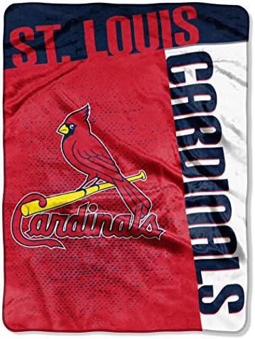 KUZEYBATI major league Baseball St. Louis Kardinaller Raşel Atmak Battaniye, 60 x 80, Grev