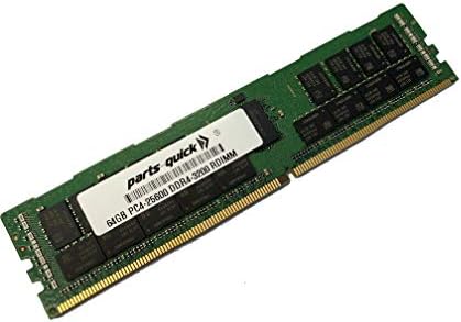 parçaları-hızlı 64 GB Bellek Dell PowerEdge R740 Raf Sunucu 2RX4 Uyumlu DDR4 ECC RDIMM 3200 MHz RAM (Cascade Göl, Buz Göl ve