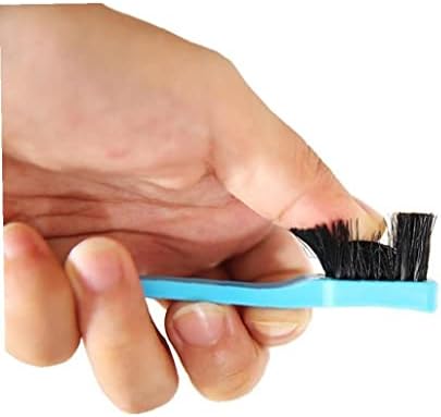 3 adet Çift Taraflı Fırçalar Saç Fırçası Tarak Kaş Fırçası Kadın makyaj Fırçası Rastgele Renk