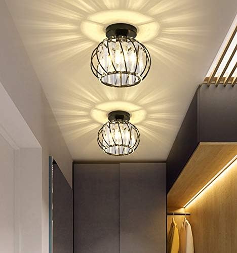 ZtuoYong Kristal Tavan ışık fikstürü avize kristaller ışık, LED gömme Montaj tavan ışık Mutfak Koridor Yemek Odaları Oturma odaları