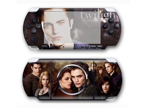 Alacakaranlık Edward & Bella Tam Renkli Çıkartması Vinil Cilt Sticker Sony PSP 3000 için