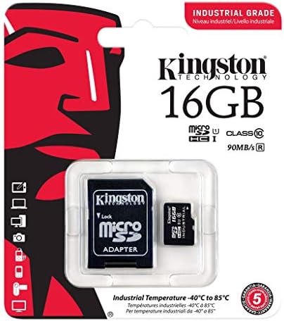 Endüstriyel Sınıf 16 GB Motorola One 5G UW microSDHC Kart için Çalışır SanFlash ve Kingston tarafından Doğrulandı (90mbs Kingston