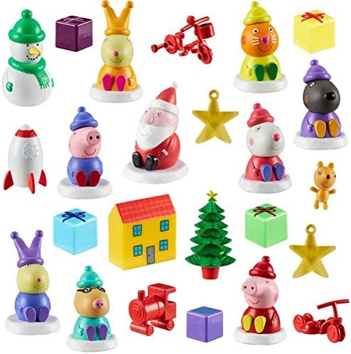 Advent PEPPA'NIN Noel Takvimine Geri Sayımı! Küçük Eller için mükemmel Her Kapının arkasında bir Supeise Oyuncak içerir!