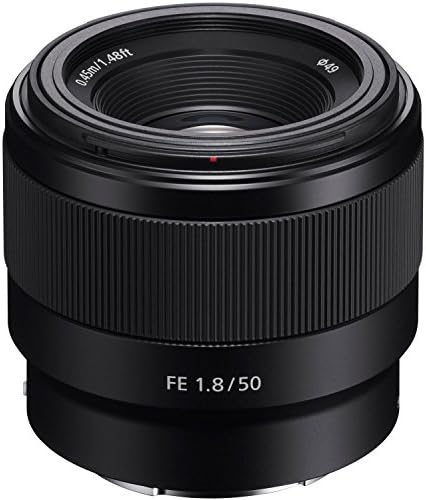 Sony FE 50mm F1. 8 Tam Çerçeve Başbakan E-Mount Lens SEL50F18F 49mm Multicoated UV Koruyucu Filtre ile Paket, Lens Temizleme