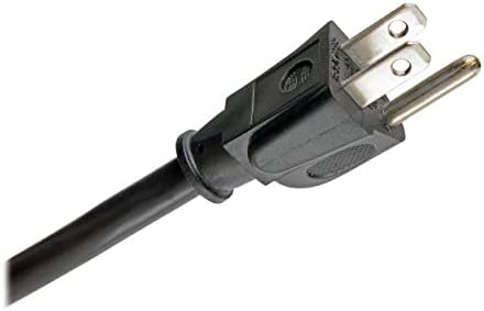 USB-A Şarjlı Tripp Lite 6 Çıkışlı Güç Şeridi (9,3 A), NEMA 5-15R Çıkışlı, 120V, 15A, 10 ft. Kablo, 5-15P Fiş, Siyah (PSC360610USBB)