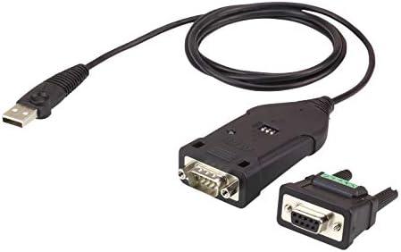 USB'den RS422 rs485'e 2 Portlu Tak-Çalıştır Adaptör Dönüştürücü ATEN UC485, 921.6 Kbps'ye kadar, Windows Vista / 7 ve Üstü, Mac