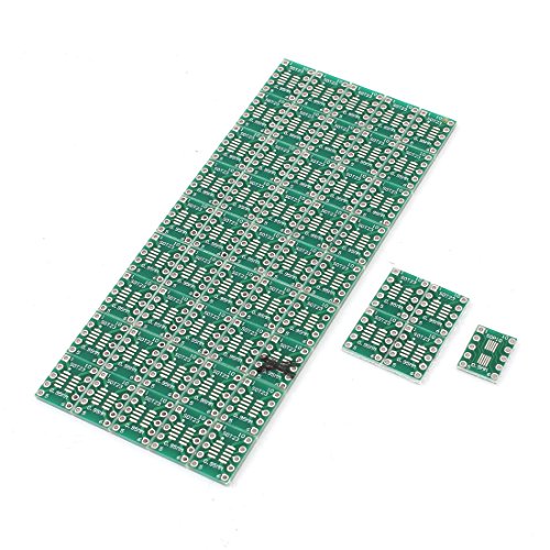 uxcell 50 Adet 0.95 mm 0.5 mm SOT23/SOP10 için 2.54 mm DIP Yüzeye Monte Cihazlar IC PCB Adaptör Soketi
