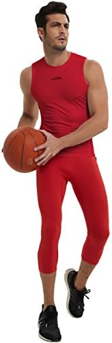 COOLOMG Gençlik Sıkıştırma Pantolon Erkek Kız Baz Katman Spor Tayt Basketbol Koşu Egzersiz Eğitimi Tayt ıle Cepler