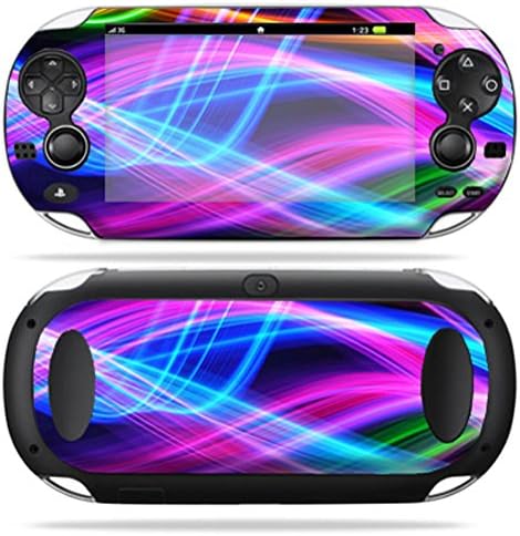 MightySkins Cilt ile Uyumlu PS Vita PSVİTA Playstation Vita Taşınabilir wrap Sticker Skins ışık dalgaları