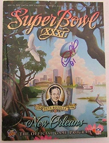 Desmond Howard İmzalı Super Bowl XXXI Oyun Programı MVP Packers JSA 129541-İmzalı NFL Dergileri