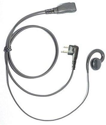 Motorola BC10 iki Yönlü Radyo için Yaka Mikrofonu Kulaklık Kulaklık