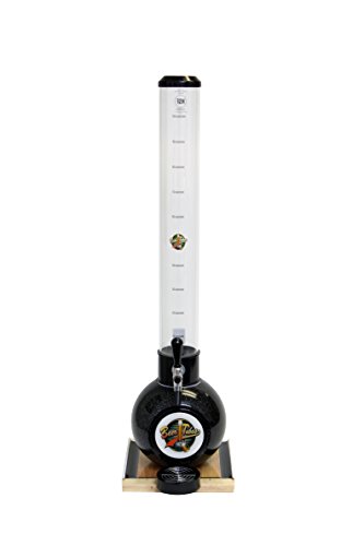 Bira Tüpleri Ticari Musluklu BOW-32-C İçecek Dispenseri, Bowling Topu Tabanı, 100 oz, Siyah