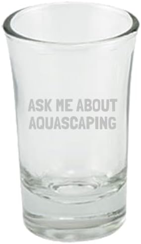 Komik Aquascaping Hediyesi-Aquascaper Shot Glass-Bana Aquascaping'i Sor