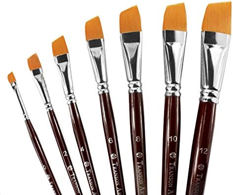 7 ADET sanat malzemeleri boya fırçası akrilik boya yağlı boya boya fırçası
