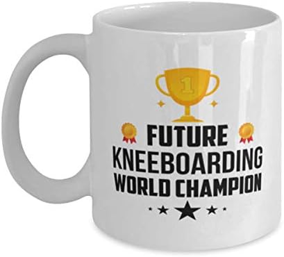 Mezuniyet Kupa-Gelecek Kneeboarding Komik Kahve Fincanı İçin Spor Oyuncu 2021-İlköğretim Orta Lise Mezun Öğrenciler-Dünya Şampiyonu