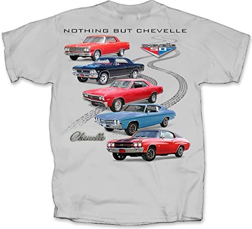 Joe Darbe Chevelle 1964 için 1972 erkek T Gömlek Chevy-Malibu T-Shirt Hiçbir Şey ama tarafından Buz Gri T's XXX-Büyük