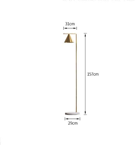 XUXUWA Zemin Lambası, iskandinav Zemin Lambası Bakır Oturma Odası Lamba Yatak Odası Kanepe Lamba Post-Modern Kişilik Dikey Lamba-Tasarım